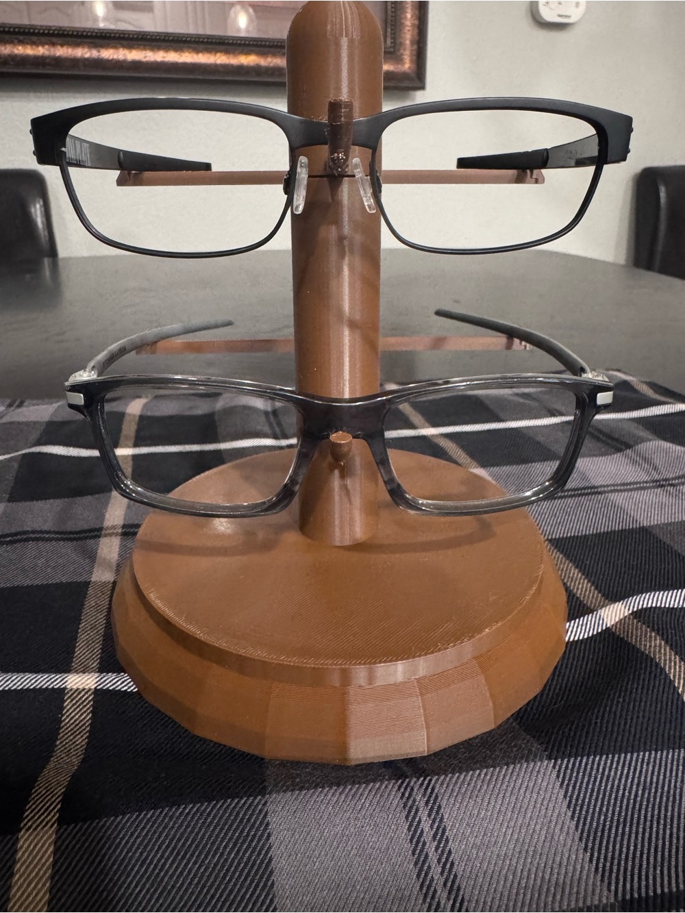 2 Pair of Oakley Men's Matte Black and Carbon Fiber Eyeglass Frames (Frames Only